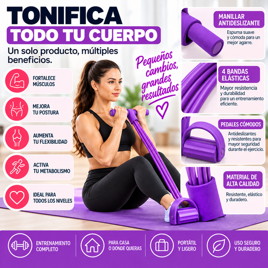 FitPull™ – Entrenador Elástico Multifunción