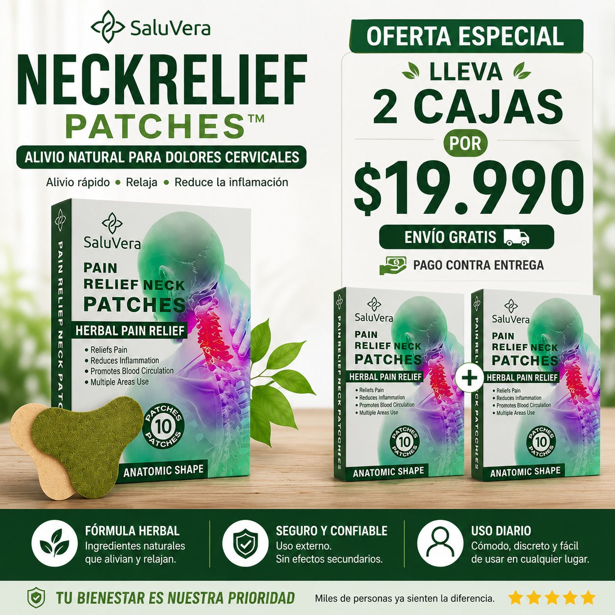 NeckRelief Patches™