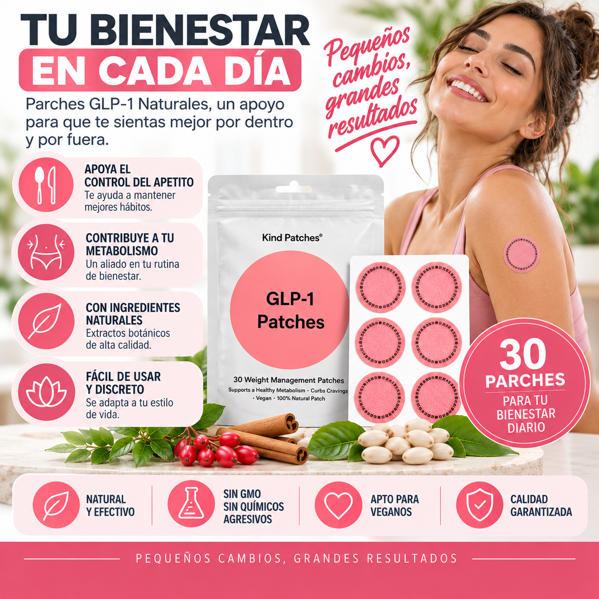 BalancePatch™ – Parches de Bienestar GLP-1