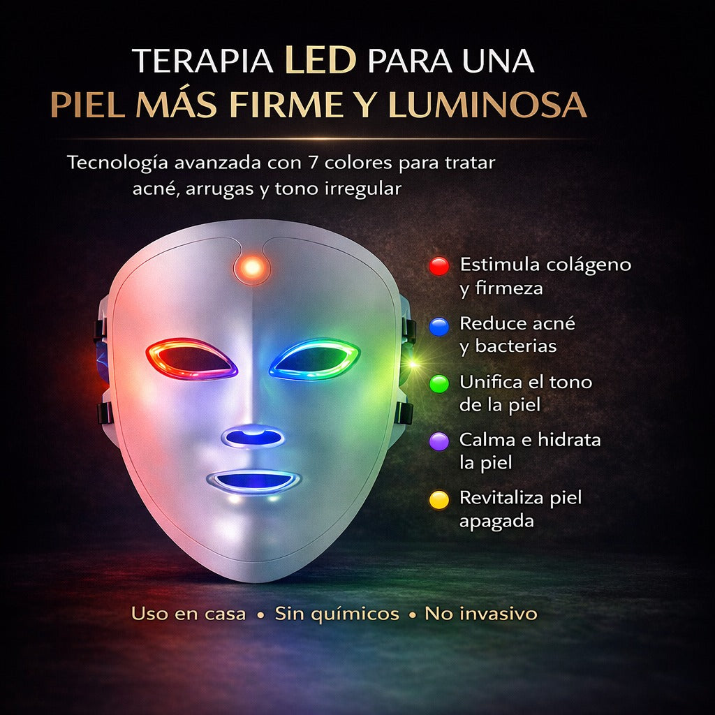Máscaras de terapia LED