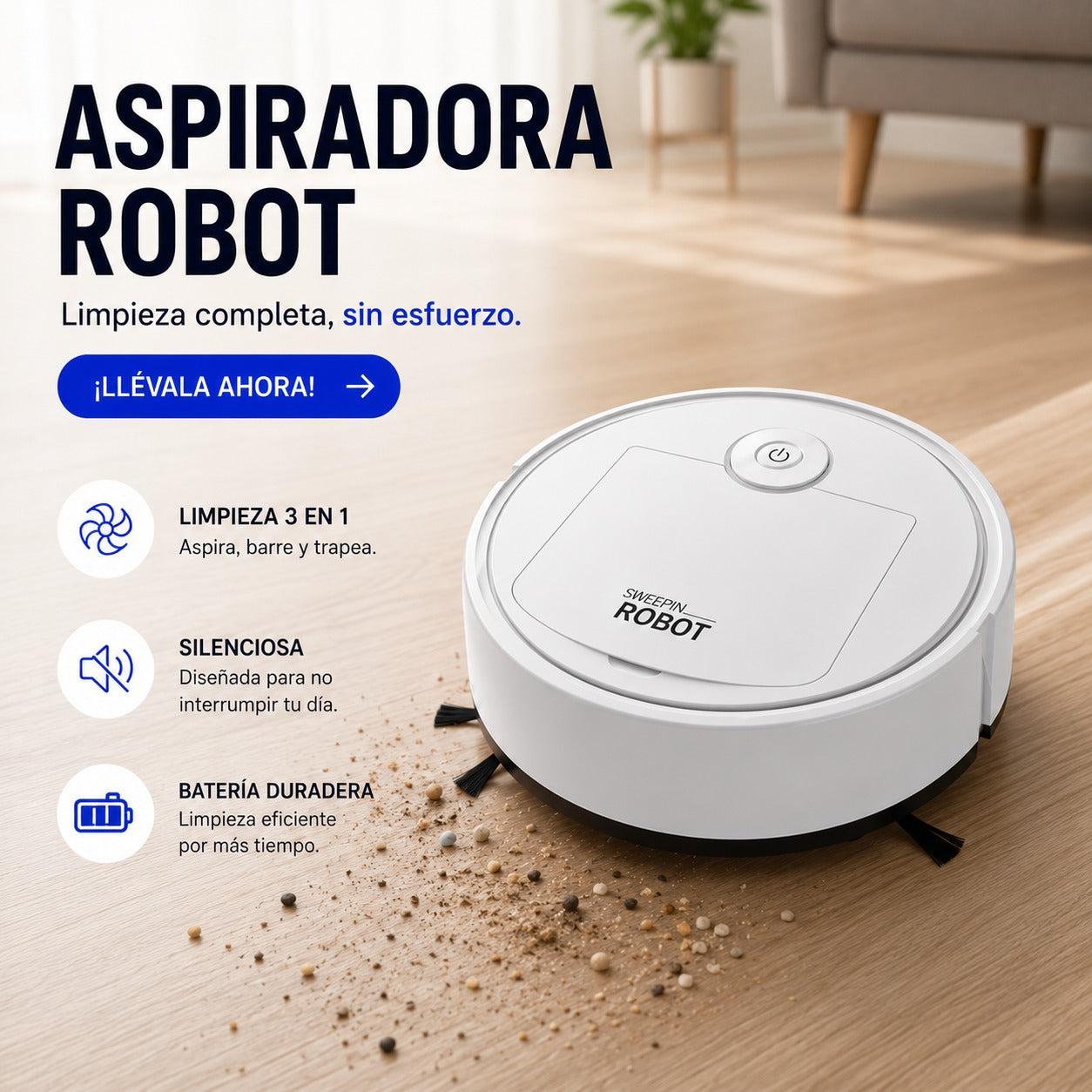 Aspiradora Robot Inteligente