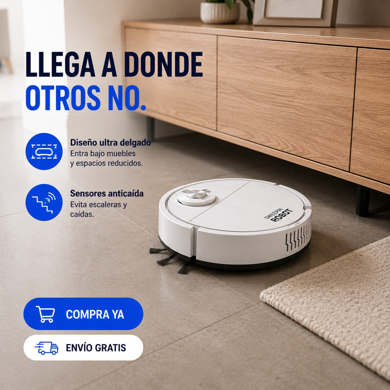 Aspiradora Robot Inteligente