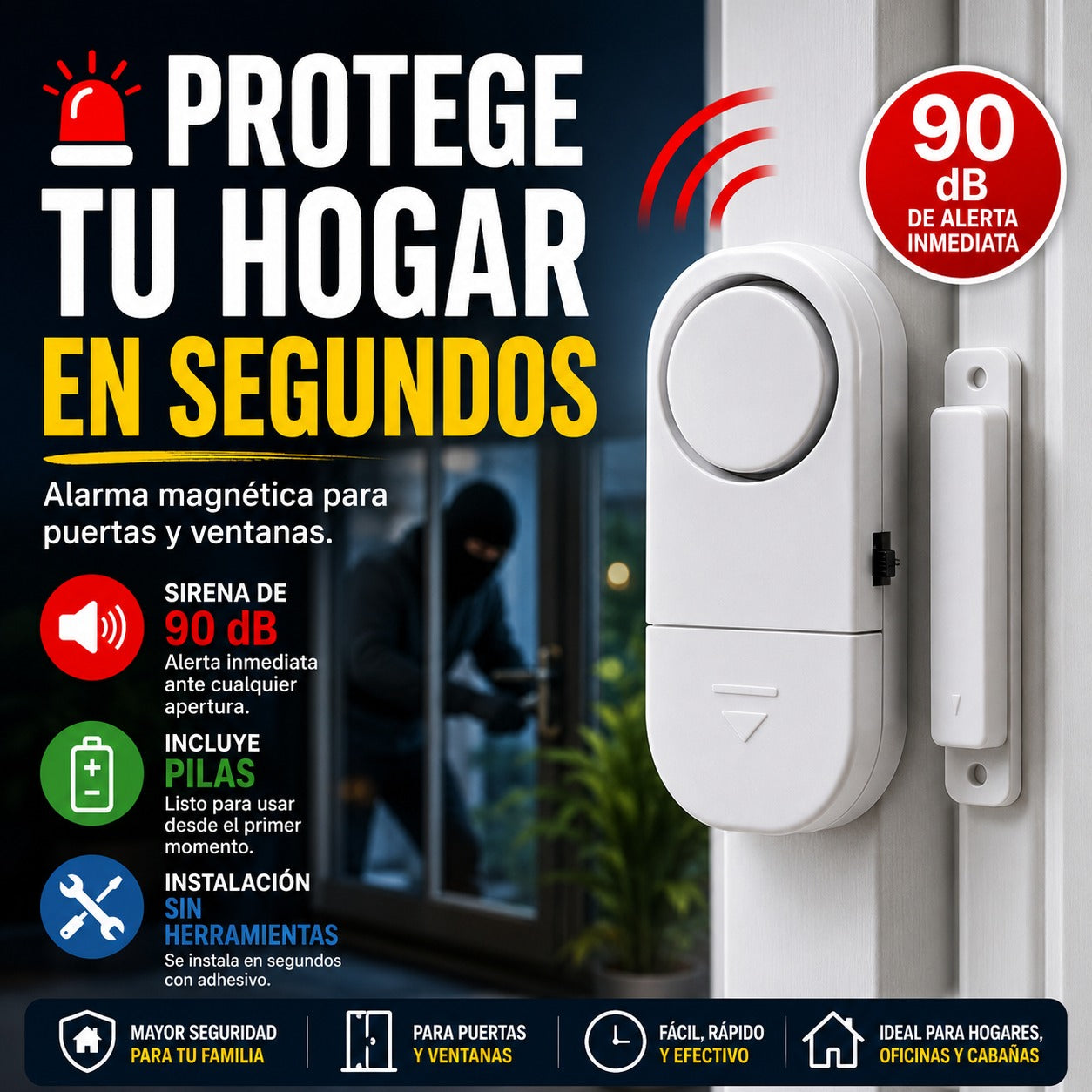 Alarma Magnética X2