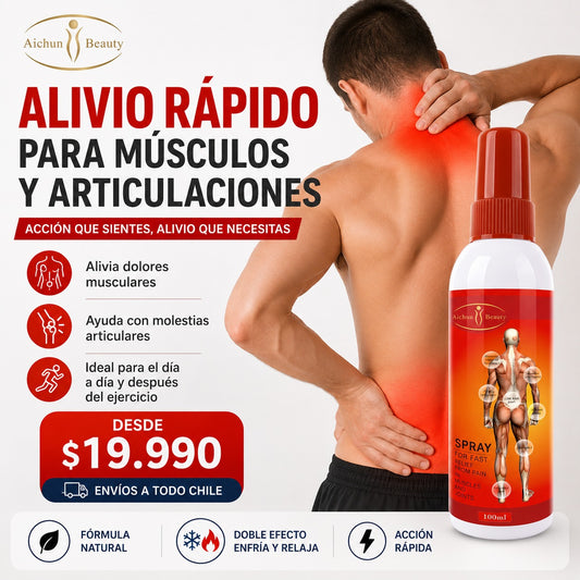 Spray Rápido Alivio Del Dolor