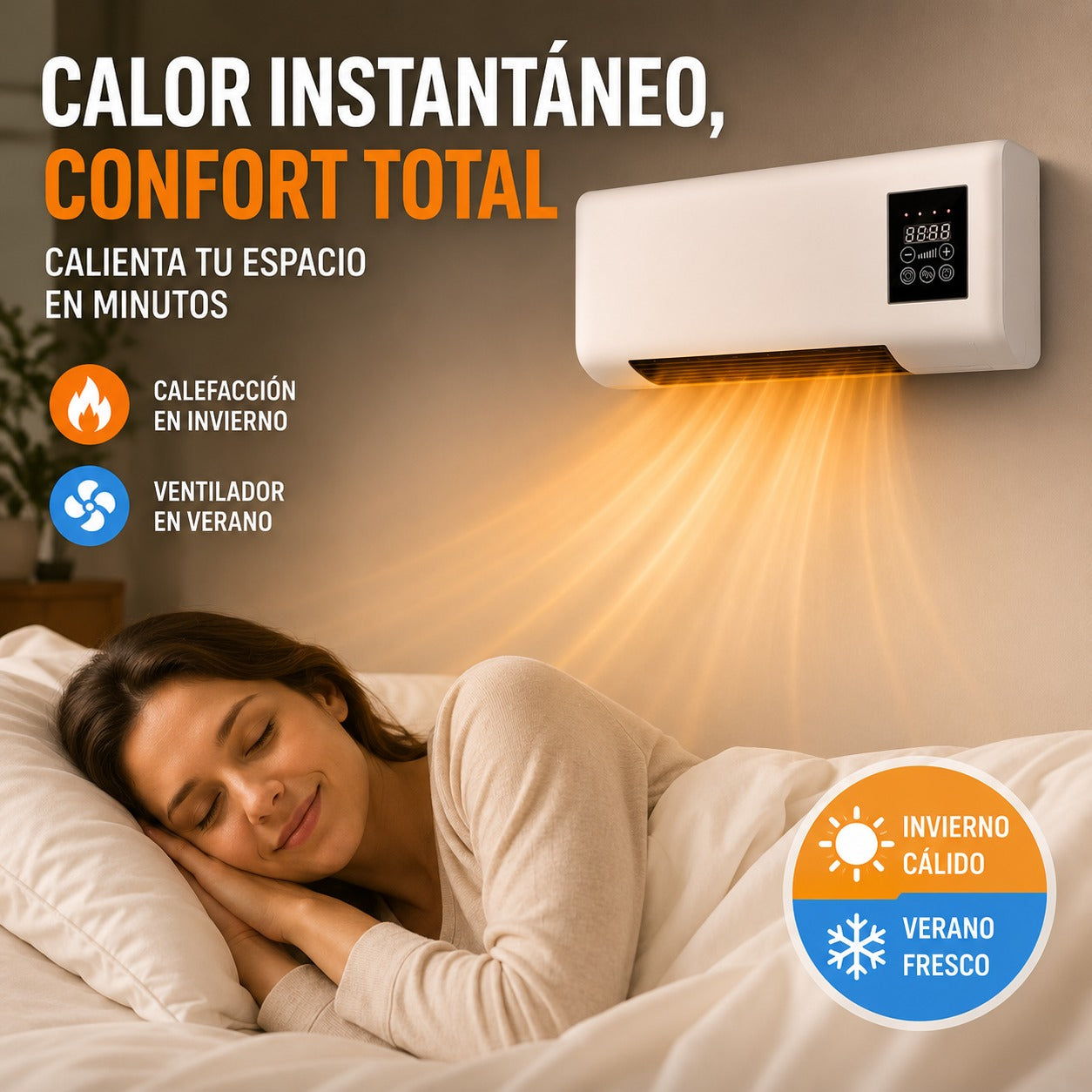 Calefactor de Pared Inteligente