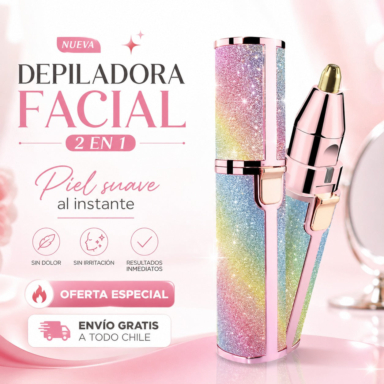 Depiladora Facial y de Nariz