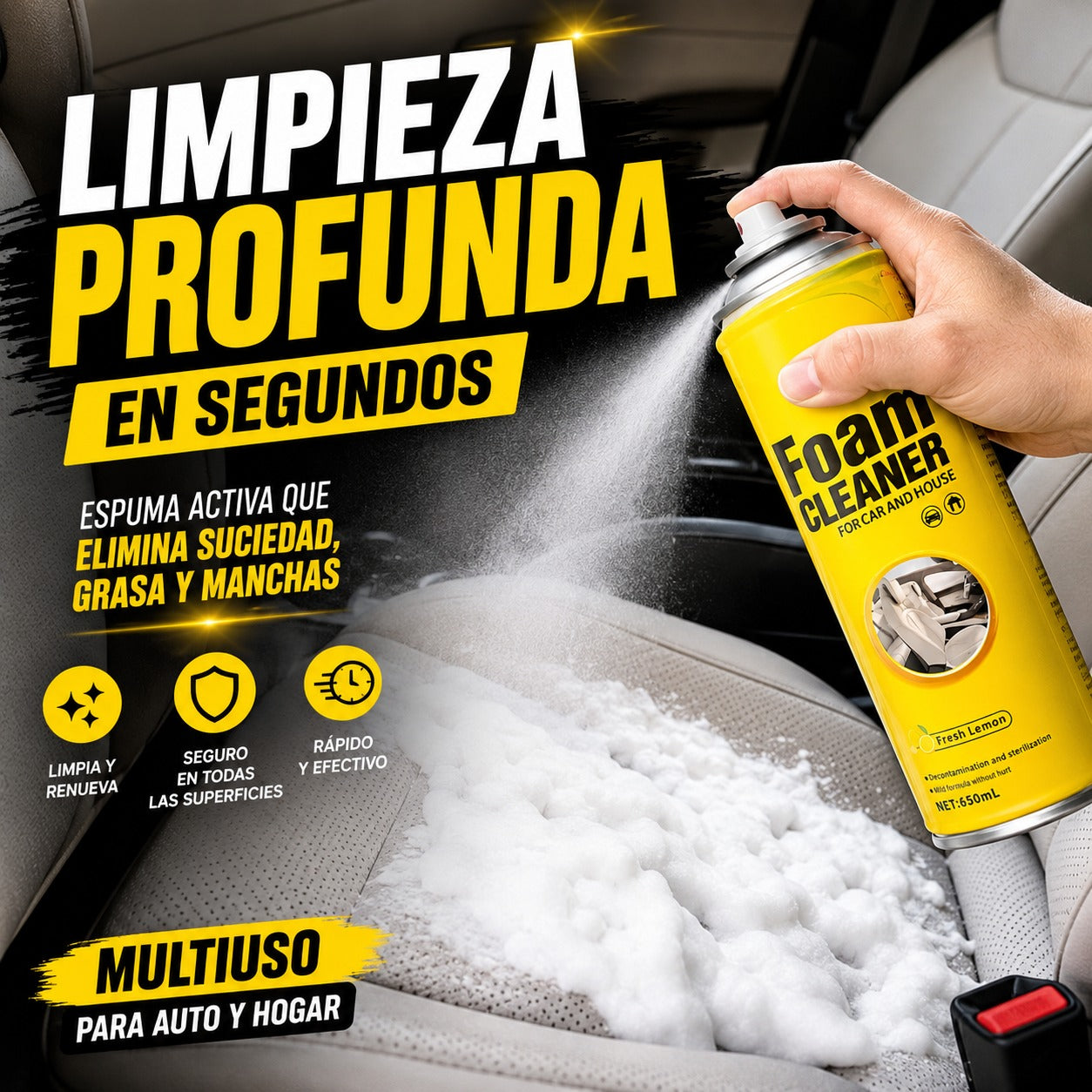 Espuma Limpiadora Multiusos