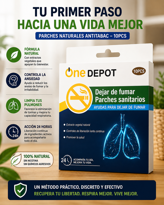 StopFume™ Parche Natural Antitabac 10 Piezas