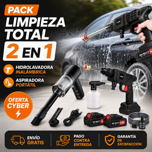 Pack de Hidrolavadora + Aspiradora