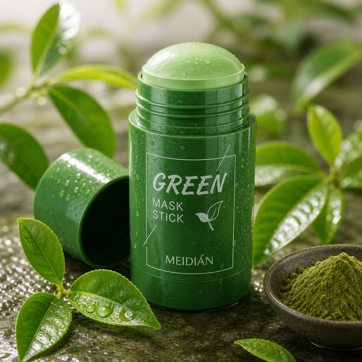 Máscarilla en Barra de Té Verde