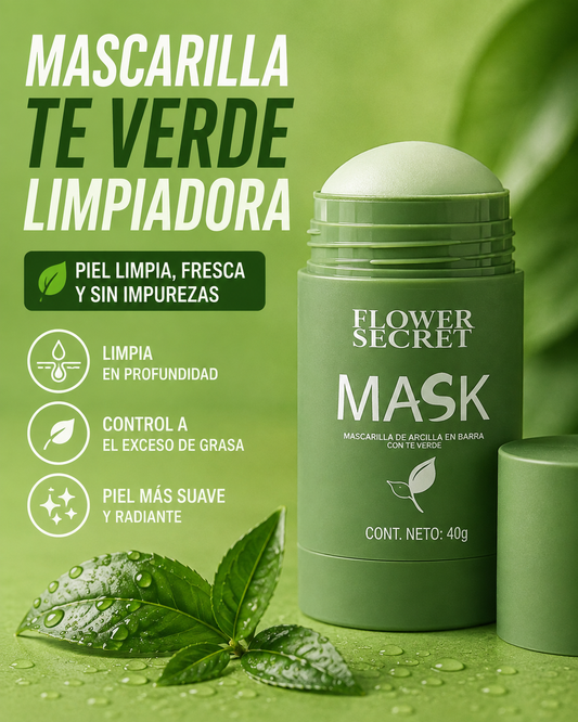 Mascarilla Facial de Té Verde Purificante