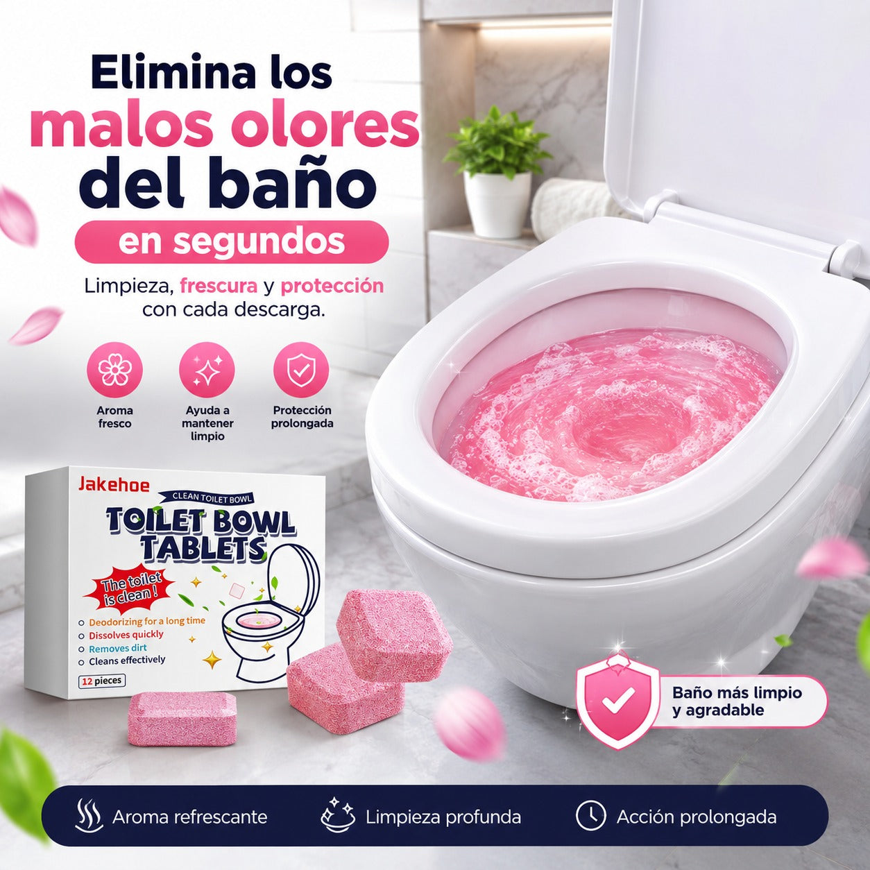 X2 Pastillas Aromatizantes para WC FreshClean™