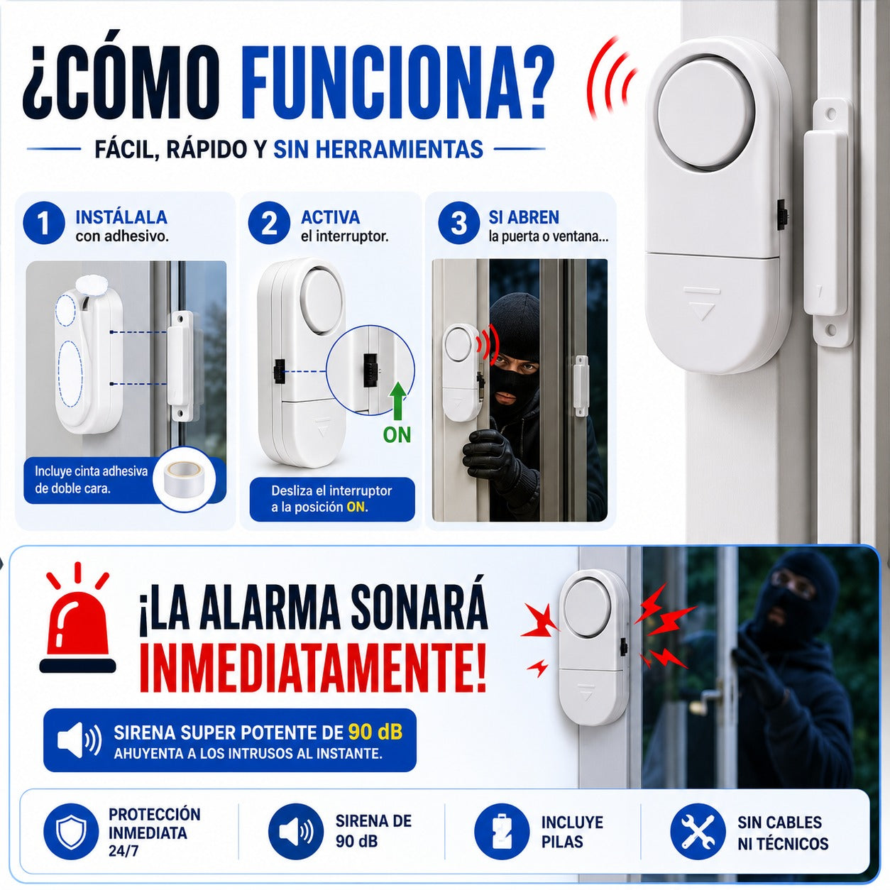 Alarma Magnética X2