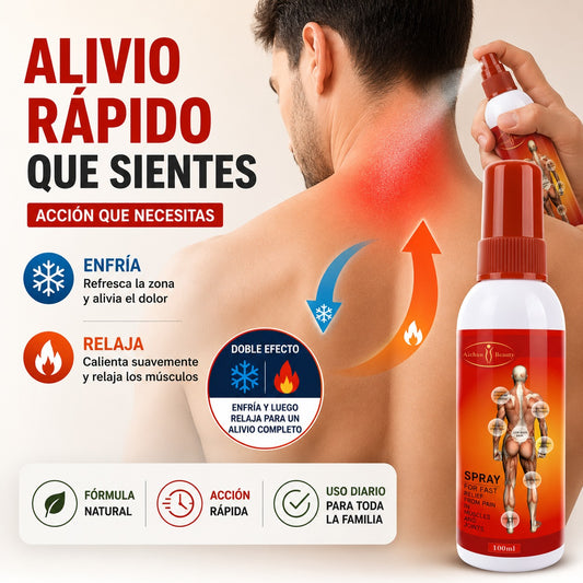 Spray Rápido Alivio Del Dolor
