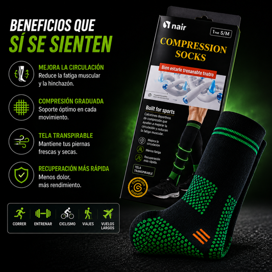 Calcetines de Compresión Graduada Pro