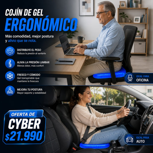 Cojín Flexible de Gel