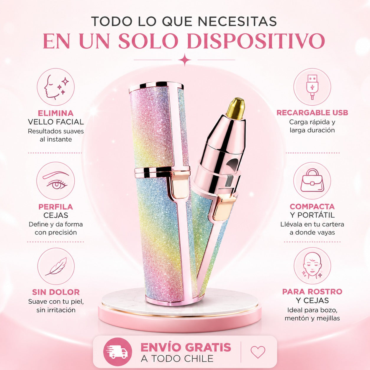Depiladora Facial y de Nariz