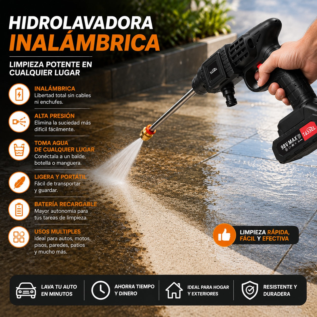 Pack de Hidrolavadora + Aspiradora