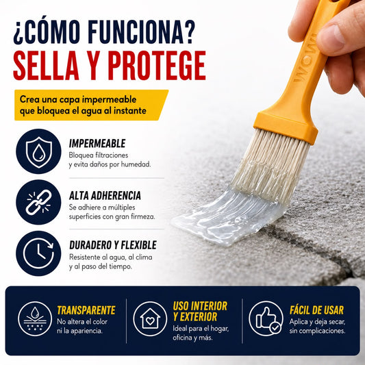 Pack 2X Gel Sellador Impermeable 300gr