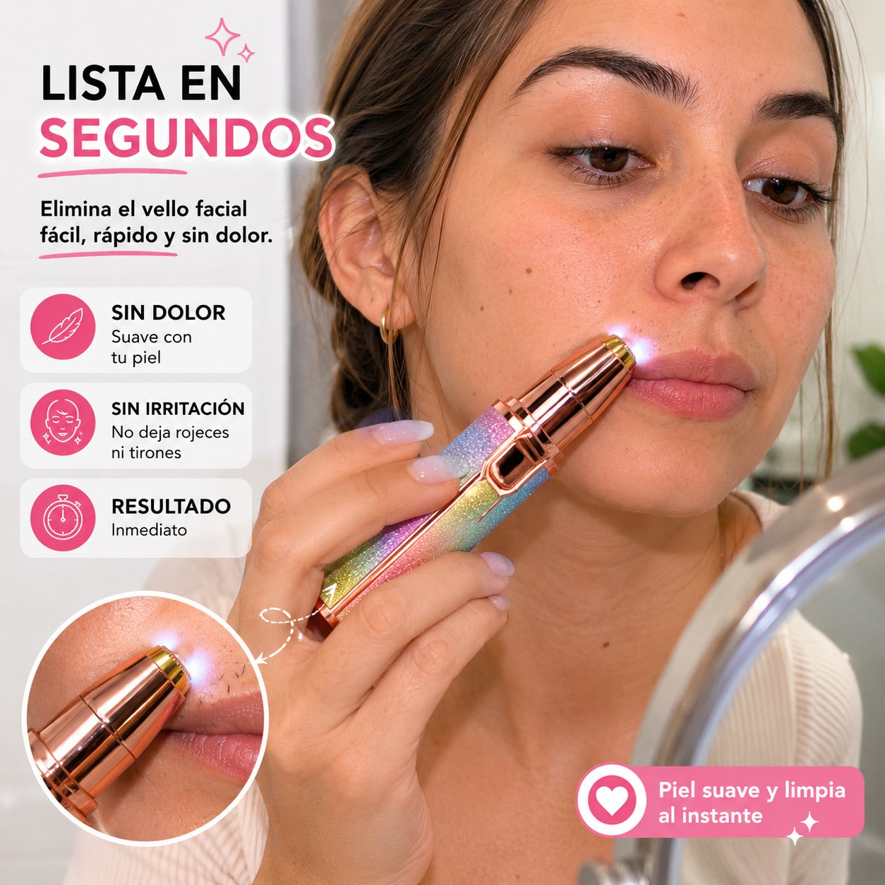 Depiladora Facial y de Nariz
