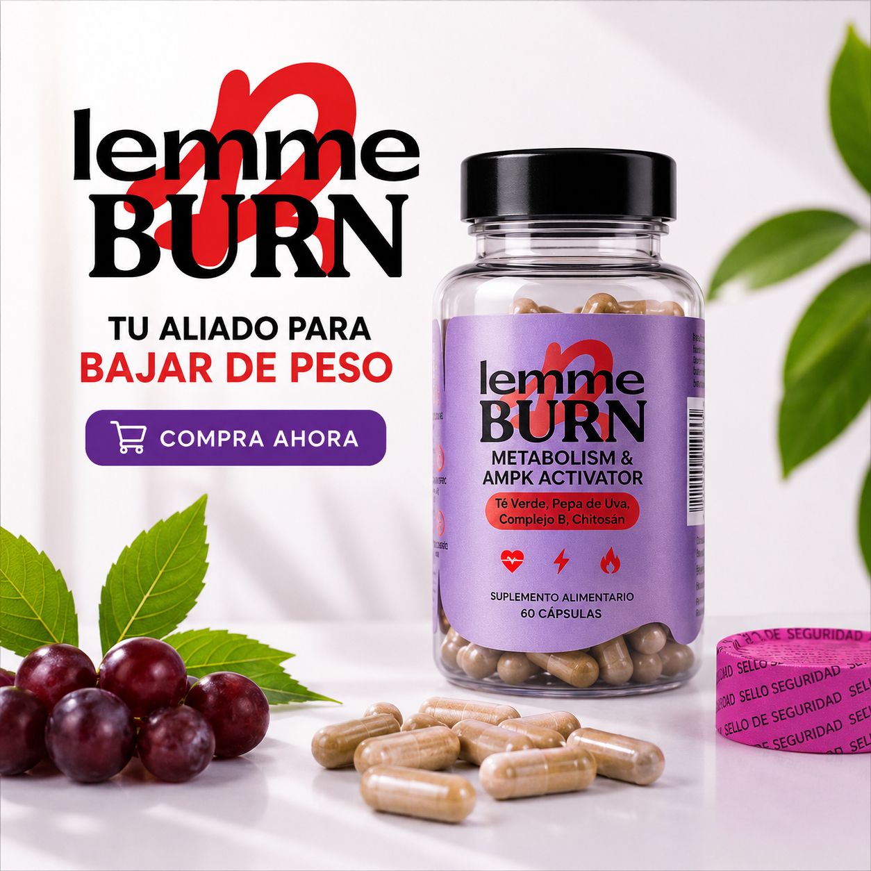 Lemme Burn 60 Cápsulas