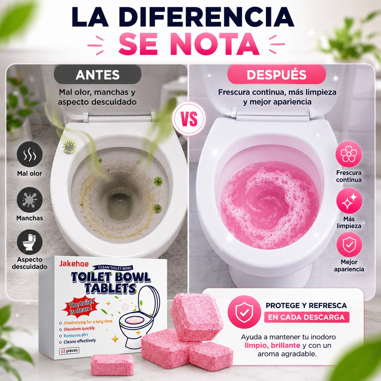 X2 Pastillas Aromatizantes para WC FreshClean™