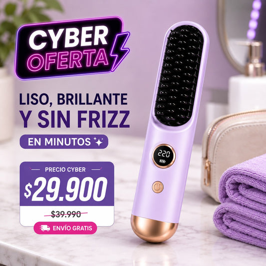 Cepillo Alisador Inalámbrico