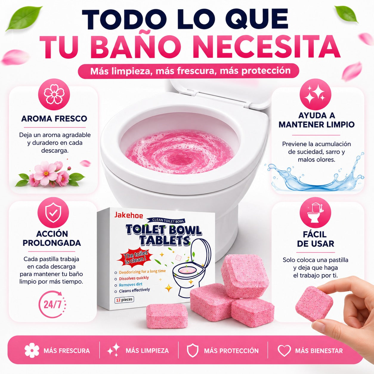 X2 Pastillas Aromatizantes para WC FreshClean™